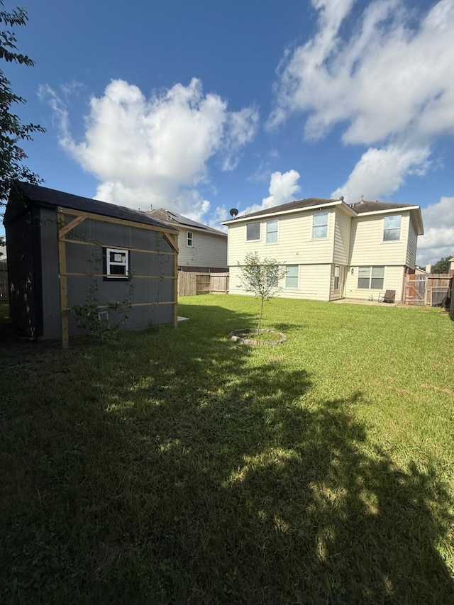 20918 Southhook Ct, Houston, TX 77073 - back of house with a shed