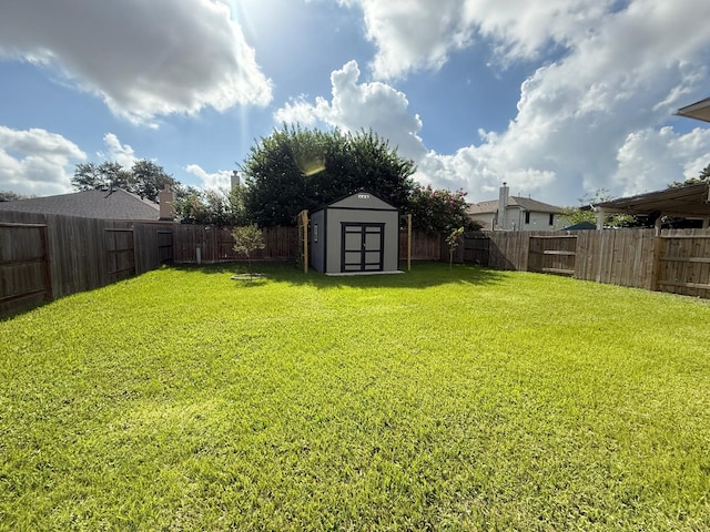 20918 Southhook Ct, Houston, TX 77073 - fenced backyard with a shed