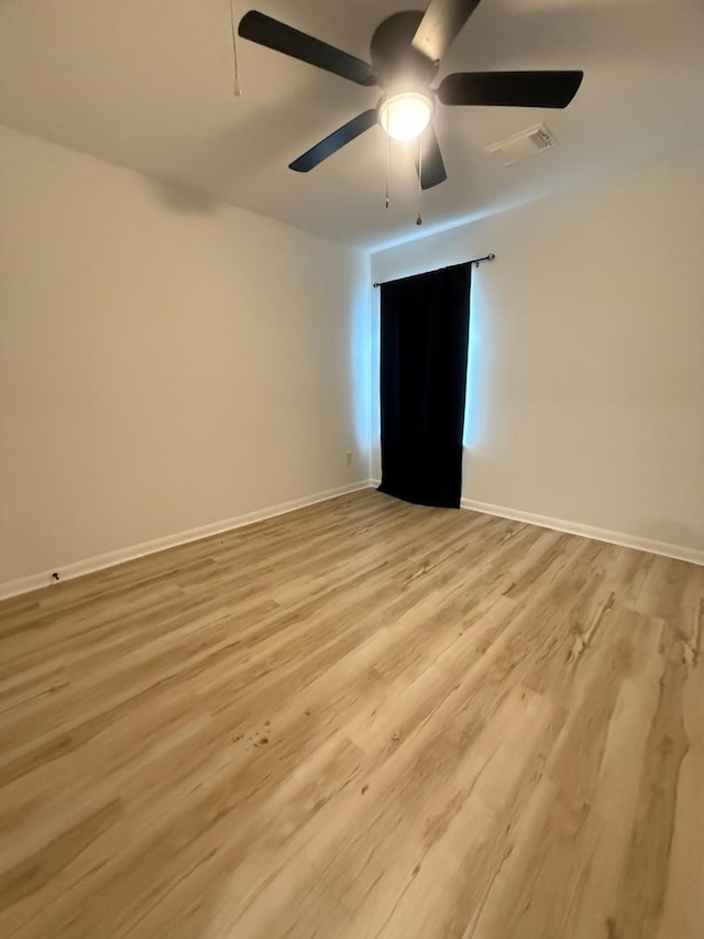 20918 Southhook Ct, Houston, TX 77073 - unfurnished room featuring ceiling fan and light wood-type flooring