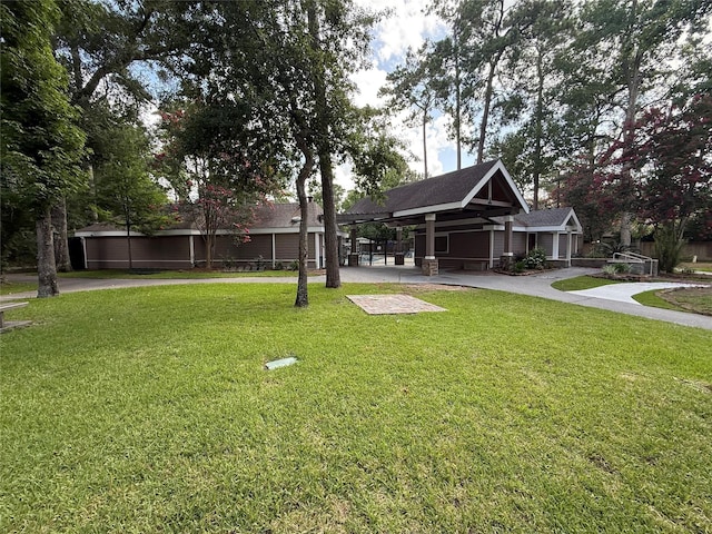 3407 Sandy Forks Dr, Houston, TX 77339 - view of grassy yard