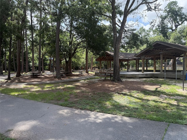 3407 Sandy Forks Dr, Houston, TX 77339 - view of community with a gazebo