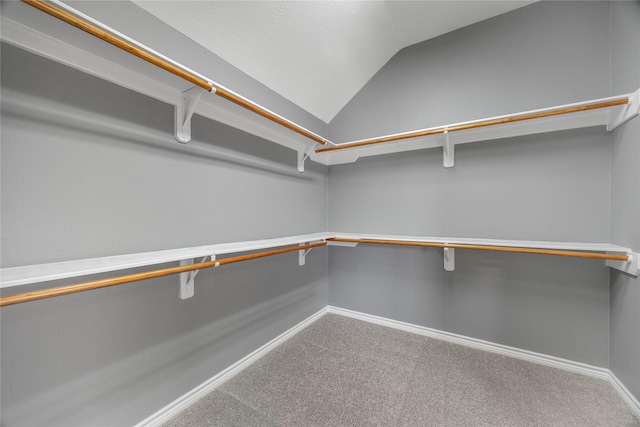 537 Green Cedar Dr, League City, TX 77573 - walk in closet with carpet flooring and lofted ceiling