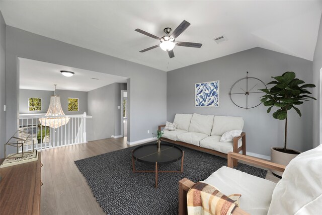 537 Green Cedar Dr, League City, TX 77573 - living area with ceiling fan and wood finished floors