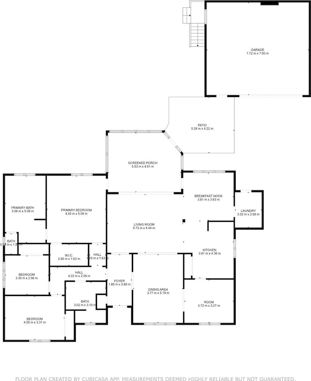 1219 Del Norte St, Houston, TX 77018 - view of home floor plan
