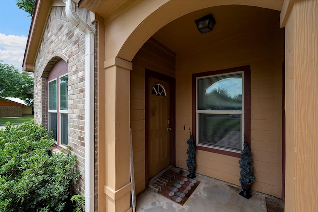1541 3rd St, Hempstead, TX 77445 - entrance to property with brick siding