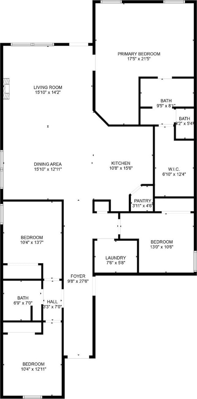 1055 Rancho Grande Dr, Channelview, TX 77530 - view of home floor plan