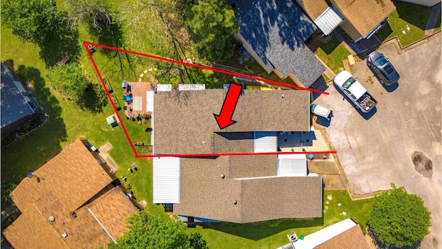 17 Townhouse Ln, Trinity, TX 75862 - aerial view of property's location featuring property boundaries highlighted