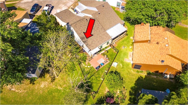 17 Townhouse Ln, Trinity, TX 75862 - view from above of property