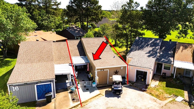 17 Townhouse Ln, Trinity, TX 75862 - view from above of property