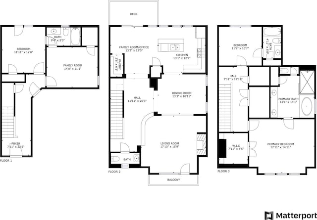 2841 Sherwin St, Houston, TX 77007 - view of property floor plan