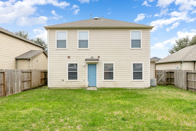 814 Eagles Glide Dr, Houston, TX 77090 - rear view of property featuring a fenced backyard