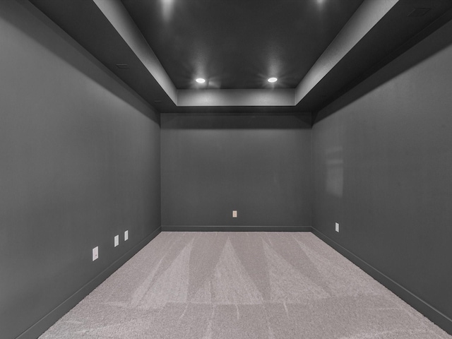 3185 Stingray Cove Dr, Katy, TX 77493 - carpeted spare room featuring recessed lighting and a raised ceiling