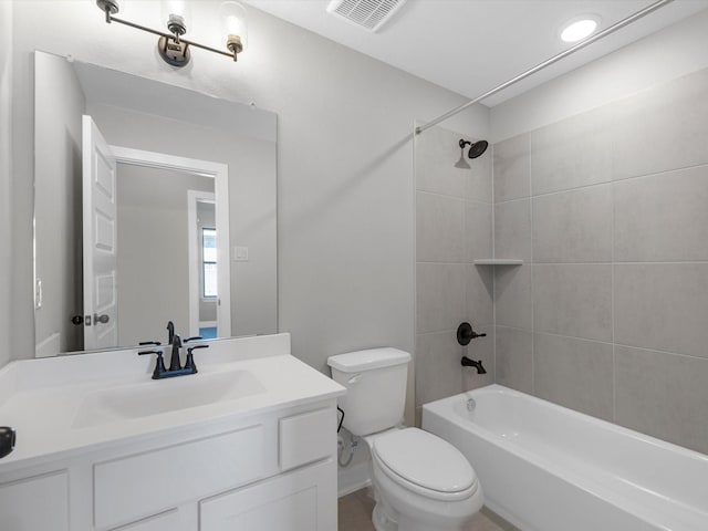 3185 Stingray Cove Dr, Katy, TX 77493 - bathroom with vanity and bathtub / shower combination