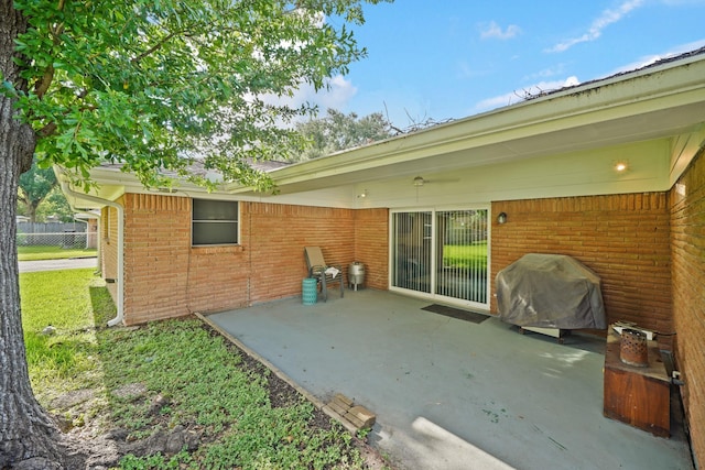 5810 Wigton Dr, Houston, TX 77096 - view of patio featuring area for grilling