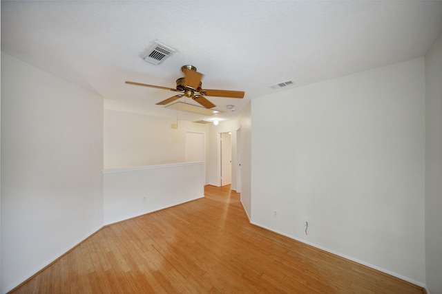 2920 Elm Grove Ct, Kingwood, TX 77339 - unfurnished room with wood finished floors and ceiling fan