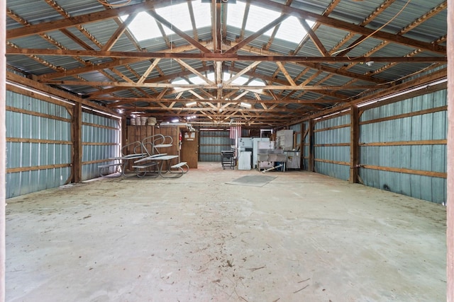6738 US Highway 190 E, Livingston, TX 77351 - garage with metal wall