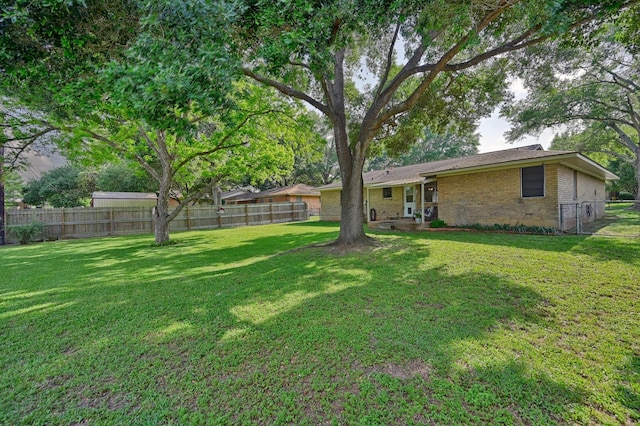 204 Meadow Ln, Brenham, TX 77833 - view of fenced backyard