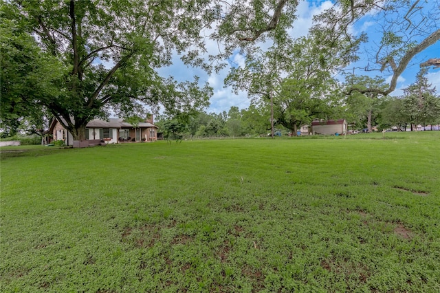 1205 W Houston Ave W, Crockett, TX 75835 - view of grassy yard