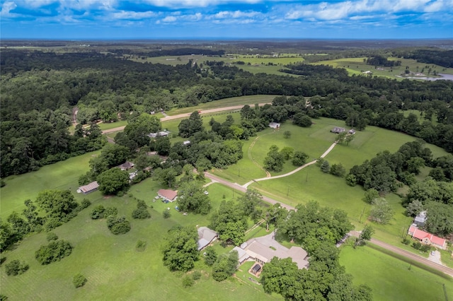 1205 W Houston Ave W, Crockett, TX 75835 - aerial view of property's location with rural landscape