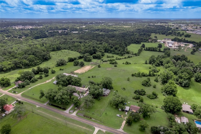 1205 W Houston Ave W, Crockett, TX 75835 - aerial view of sparsely populated area