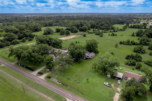 1205 W Houston Ave W, Crockett, TX 75835 - aerial view of sparsely populated area