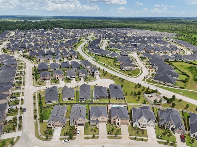 10126 Bayou Oaks Dr, Conroe, TX 77385 - aerial overview of property's location featuring nearby suburban area