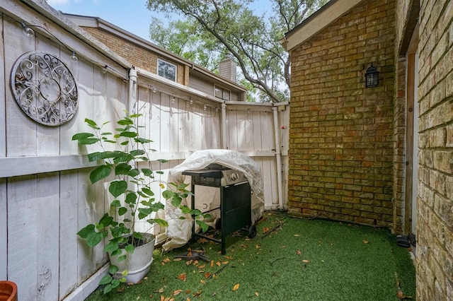 2601 Augusta Dr Unit 26, Houston, TX 77057 - view of patio / terrace featuring a grill