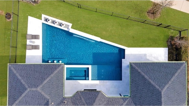 20210 Rolling Vista Dr, Cypress, TX 77433 - view of subject property with a pool