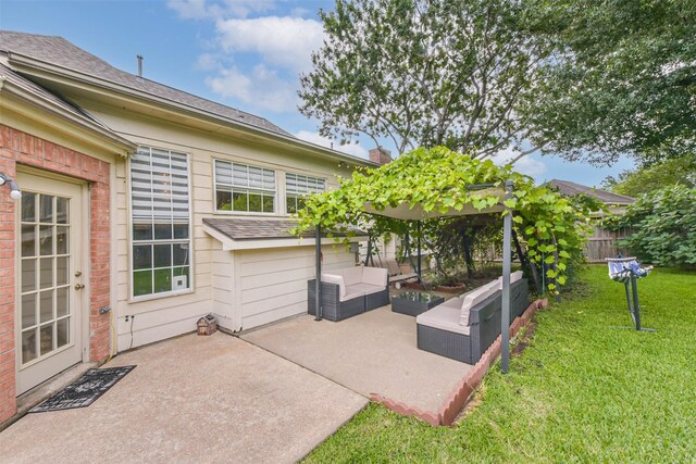 13719 Country Green Ct, Houston, TX 77059 - view of patio / terrace