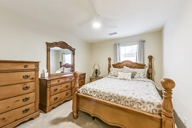 13719 Country Green Ct, Houston, TX 77059 - bedroom featuring light colored carpet and ceiling fan