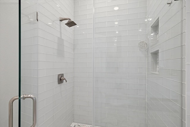 8703 Chelmsford Ln, Spring, TX 77379 - full bathroom with a shower stall