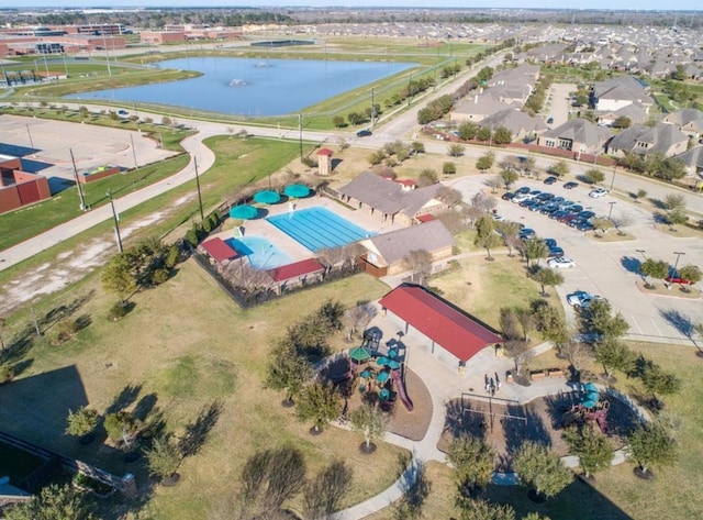 23714 Piedmont Forest Dr, Katy, TX 77493 - view of property location featuring a nearby body of water and a pool