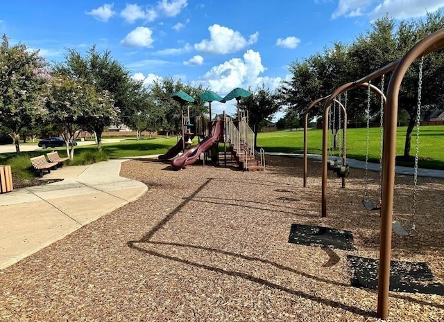 23714 Piedmont Forest Dr, Katy, TX 77493 - community play area featuring a lawn