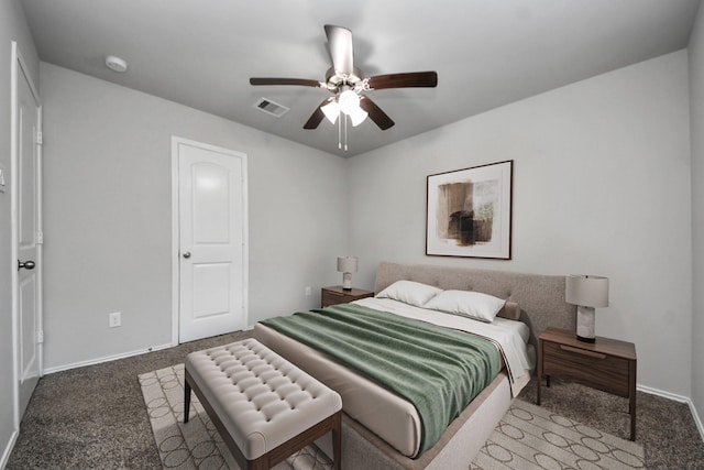 23714 Piedmont Forest Dr, Katy, TX 77493 - carpeted bedroom featuring baseboards and a ceiling fan