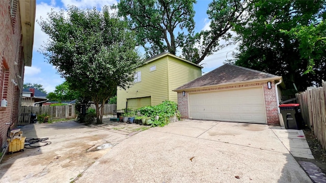 13518 Oak Bend Forest Dr, Houston, TX 77083 - view of home's exterior featuring brick siding and roof with shingles