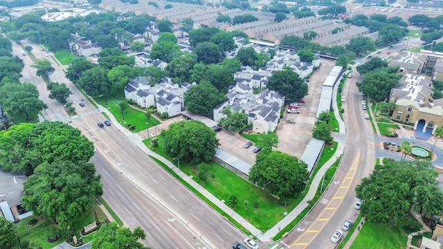 9809 Richmond Ave Unit B13, Houston, TX 77042 - aerial view of property and surrounding area featuring a highway and nearby suburban area