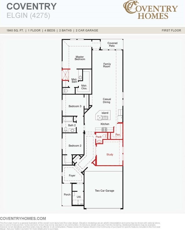 42587 Rustico Rd, Magnolia, TX 77354 - view of home floor plan