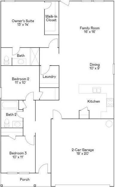 313 Nicholas Rd, Wharton, TX 77488 - view of home floor plan
