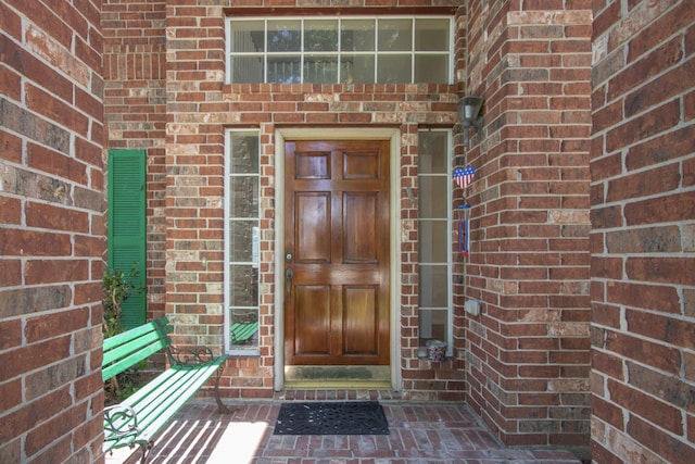 2521 Sea Horse Ct, Seabrook, TX 77586 - entrance to property with brick siding