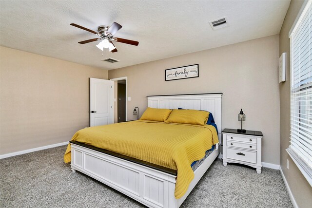 10515 Kentington Oak Dr, Humble, TX 77396 - bedroom featuring light carpet and a ceiling fan