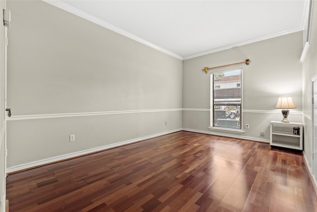2425 Augusta Dr Unit 30, Houston, TX 77057 - spare room featuring wood finished floors and ornamental molding