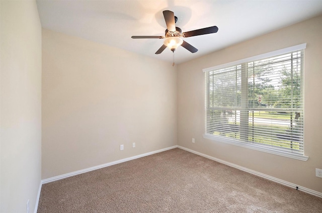2 Painted Post Pl, Spring, TX 77389 - carpeted empty room with plenty of natural light and a ceiling fan