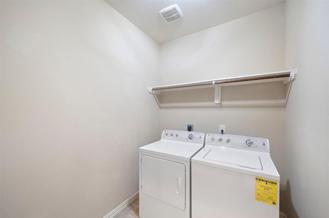 2 Painted Post Pl, Spring, TX 77389 - laundry area with independent washer and dryer and baseboards