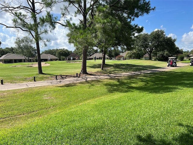 667 E Country Grove Cir, Pearland, TX 77584 - view of home's community featuring a yard