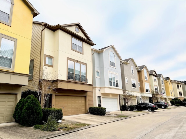 3207 Clearview Cir, Houston, TX 77025 - view of property featuring a residential view and a garage
