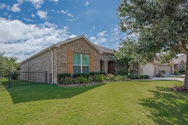 3903 Grand Fir Ct, Richmond, TX 77469 - view of front of property with brick siding, driveway, and a garage