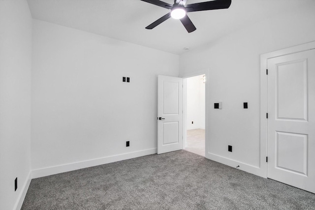 3220 Saint James Blvd, Beaumont, TX 77705 - empty room featuring carpet floors and a ceiling fan