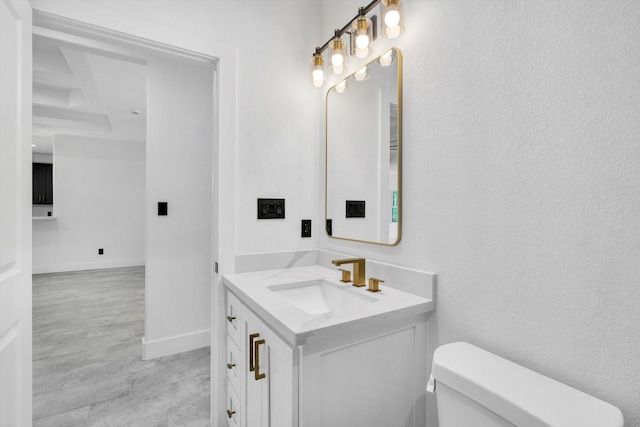 3220 Saint James Blvd, Beaumont, TX 77705 - bathroom with vanity and toilet
