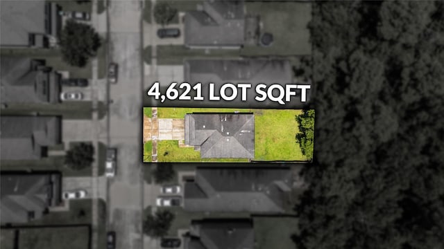 9826 Orchid Spring Ln, Houston, TX 77044 - map / location featuring property parcel outlined