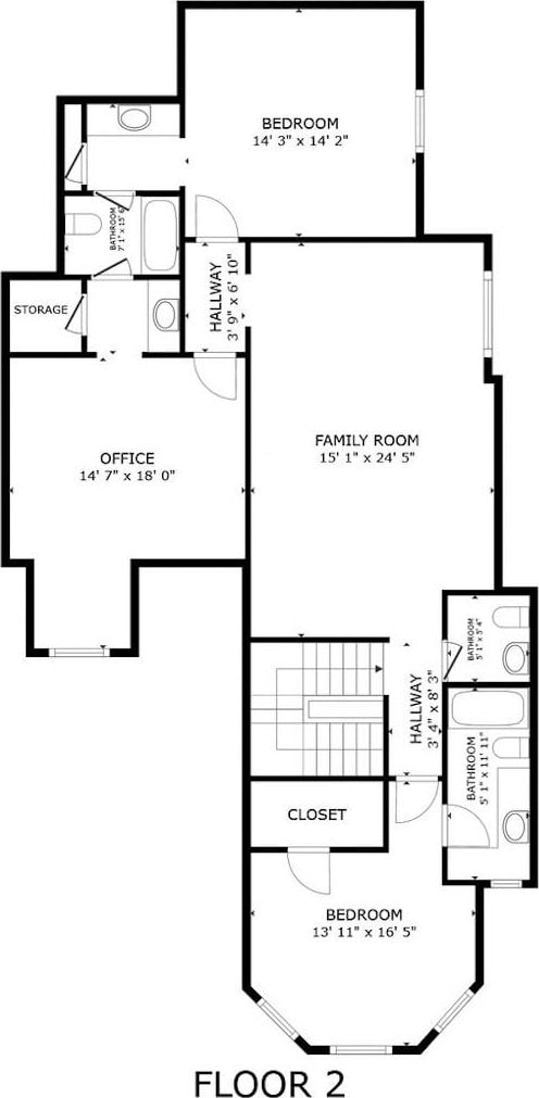 718 Marywood Chase, Houston, TX 77079 - view of floor plan / room layout
